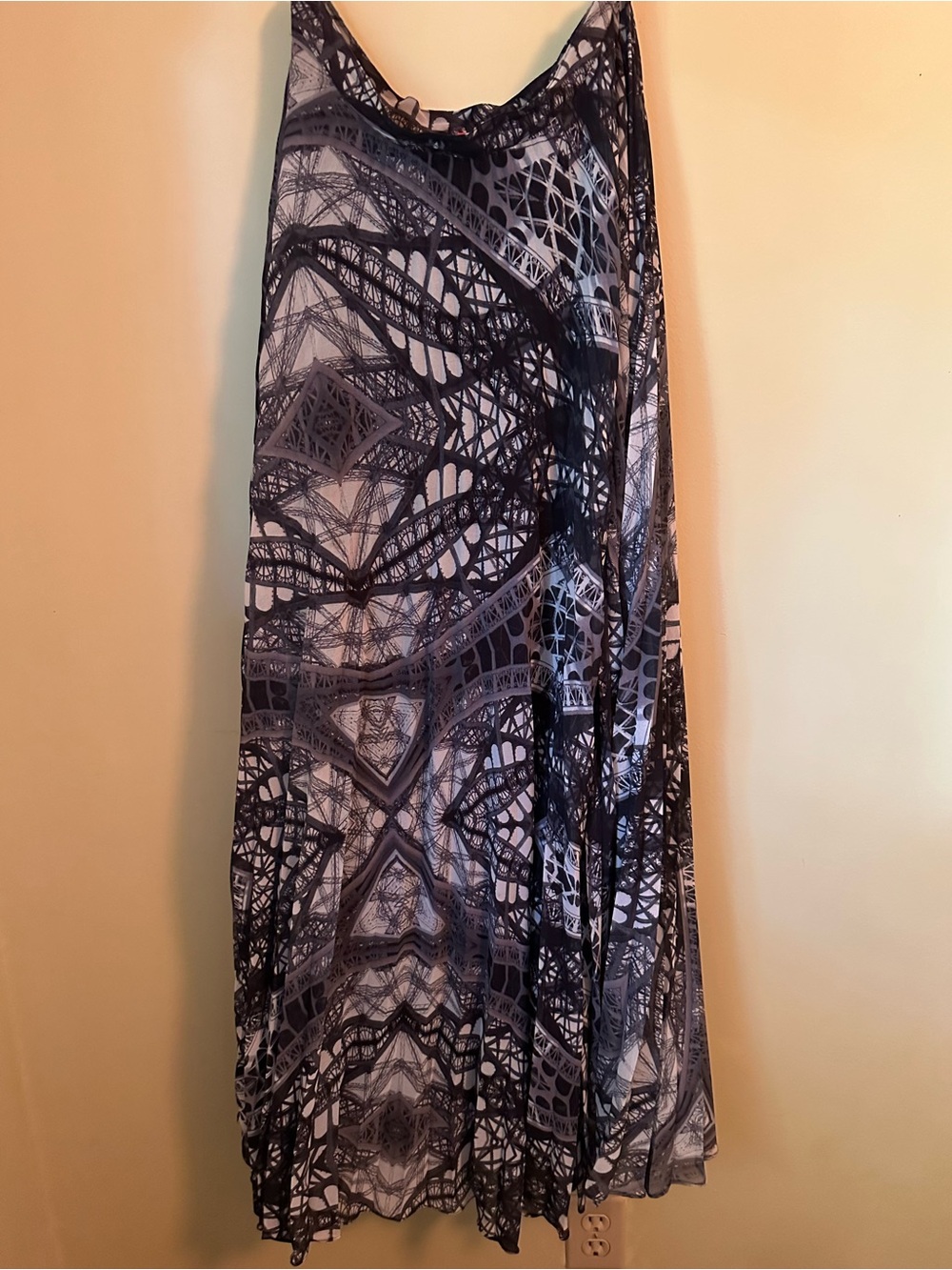 Catherine Malandrino  Printed Maxi Skirt